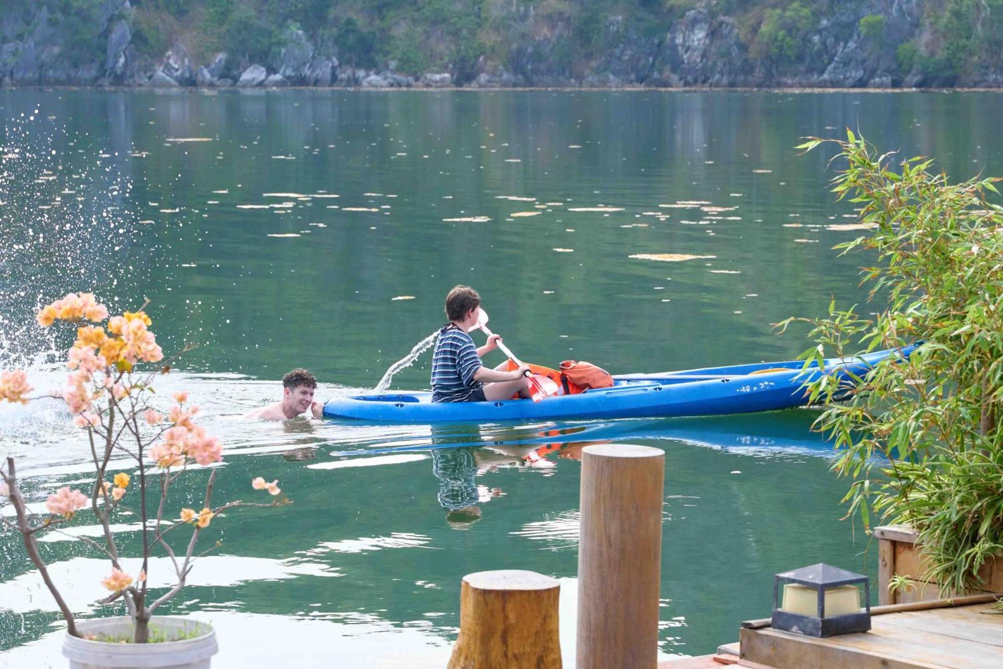 Lan Ha Floating Homestay Dong Khe Sau ภายนอก รูปภาพ