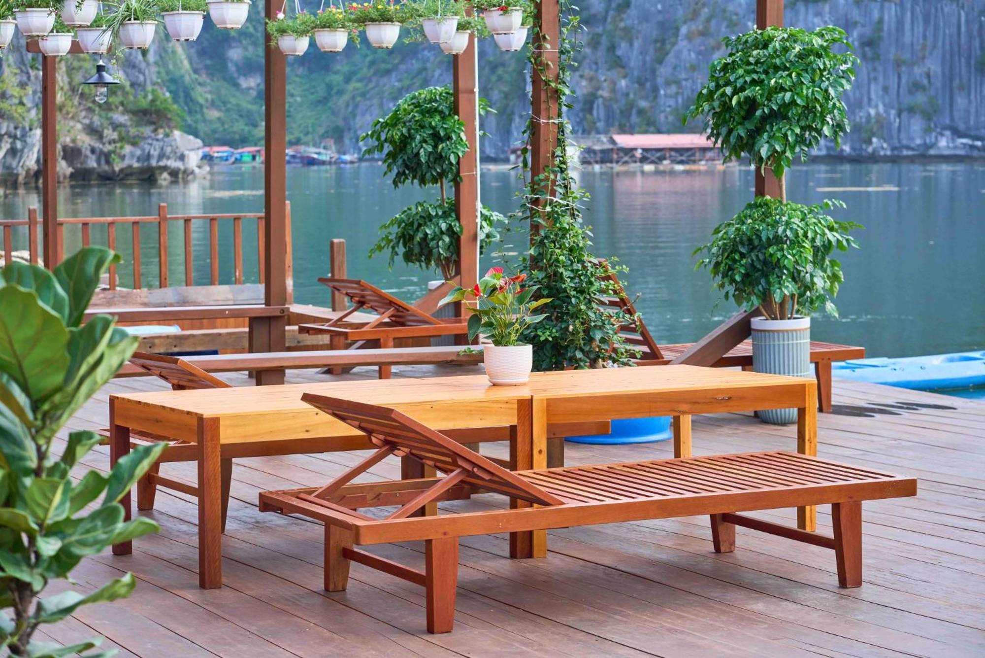 Lan Ha Floating Homestay Dong Khe Sau ภายนอก รูปภาพ